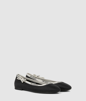 Karl Lagerfeld Washed Wide Leg Sweatpants Magnet