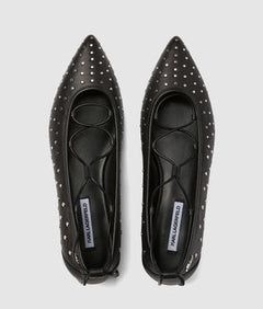 KarlLagerfeld Kweave Mini Shoulder Bag Black-Nickel