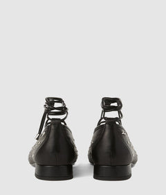 KarlLagerfeld Kweave Mini Shoulder Bag Black-Nickel