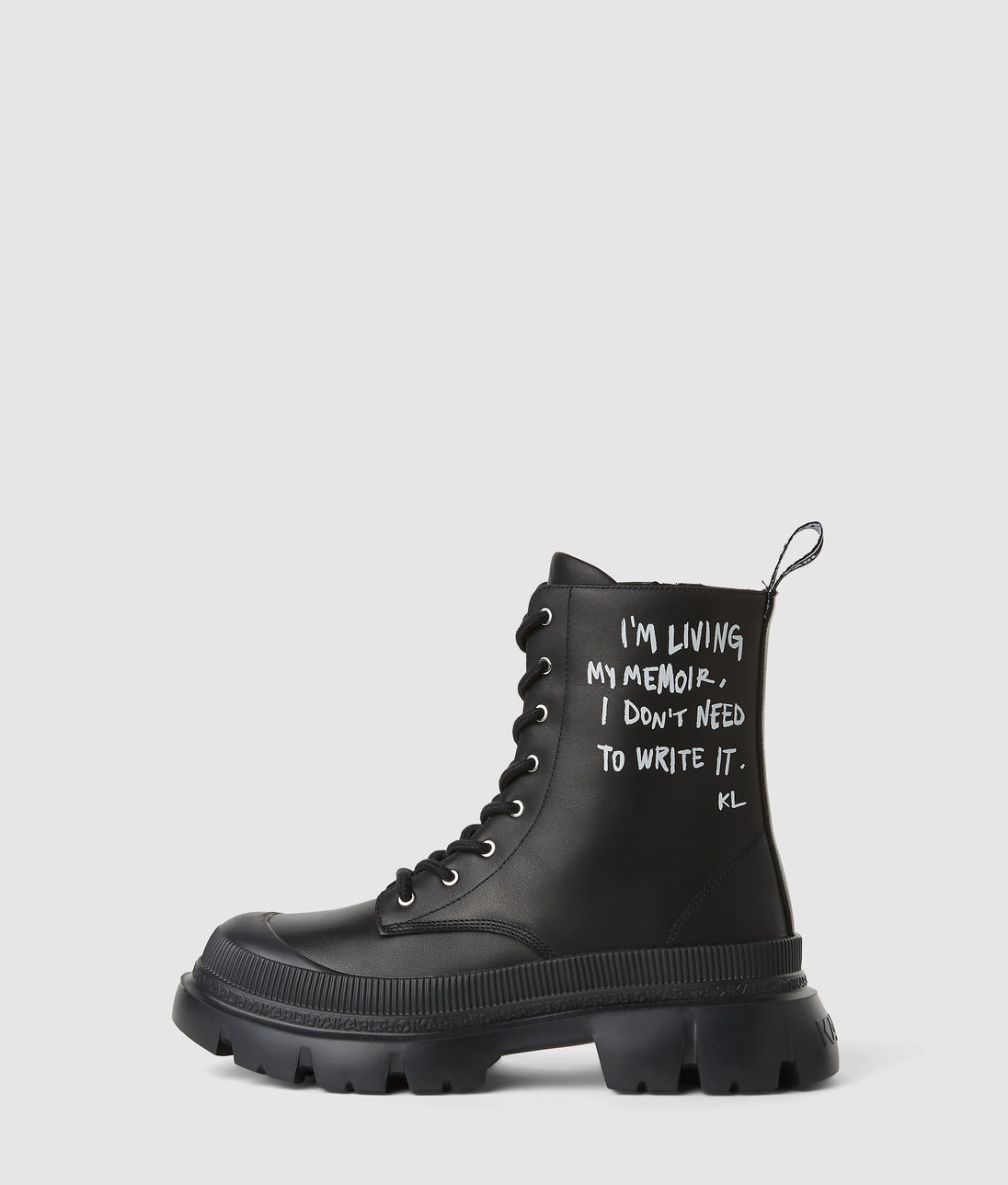 KarlLagerfeld Karl Quote Shopper Black