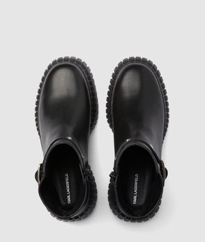 KarlLagerfeld Puffy Top Handle Bag Black