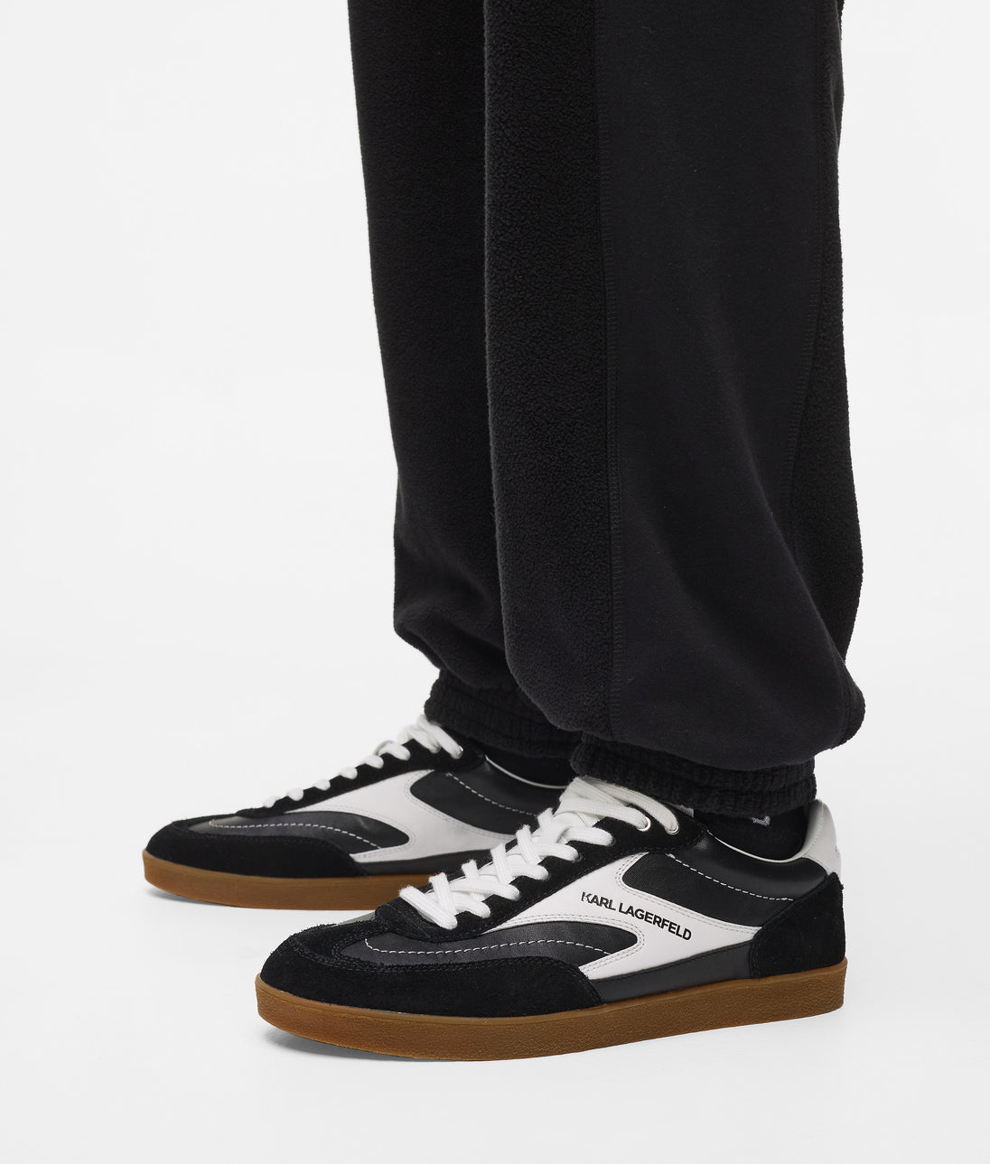 Karl Lagerfeld Bleached Relaxed Jeans White/Blue