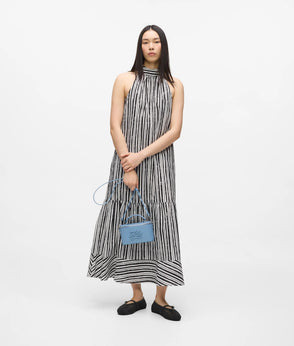 Karl Lagerfeld Satin Pleated Skirt Sunlight