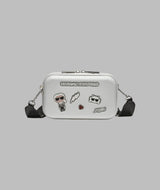 KarlLagerfeld Maybelle hardcase crossbody white