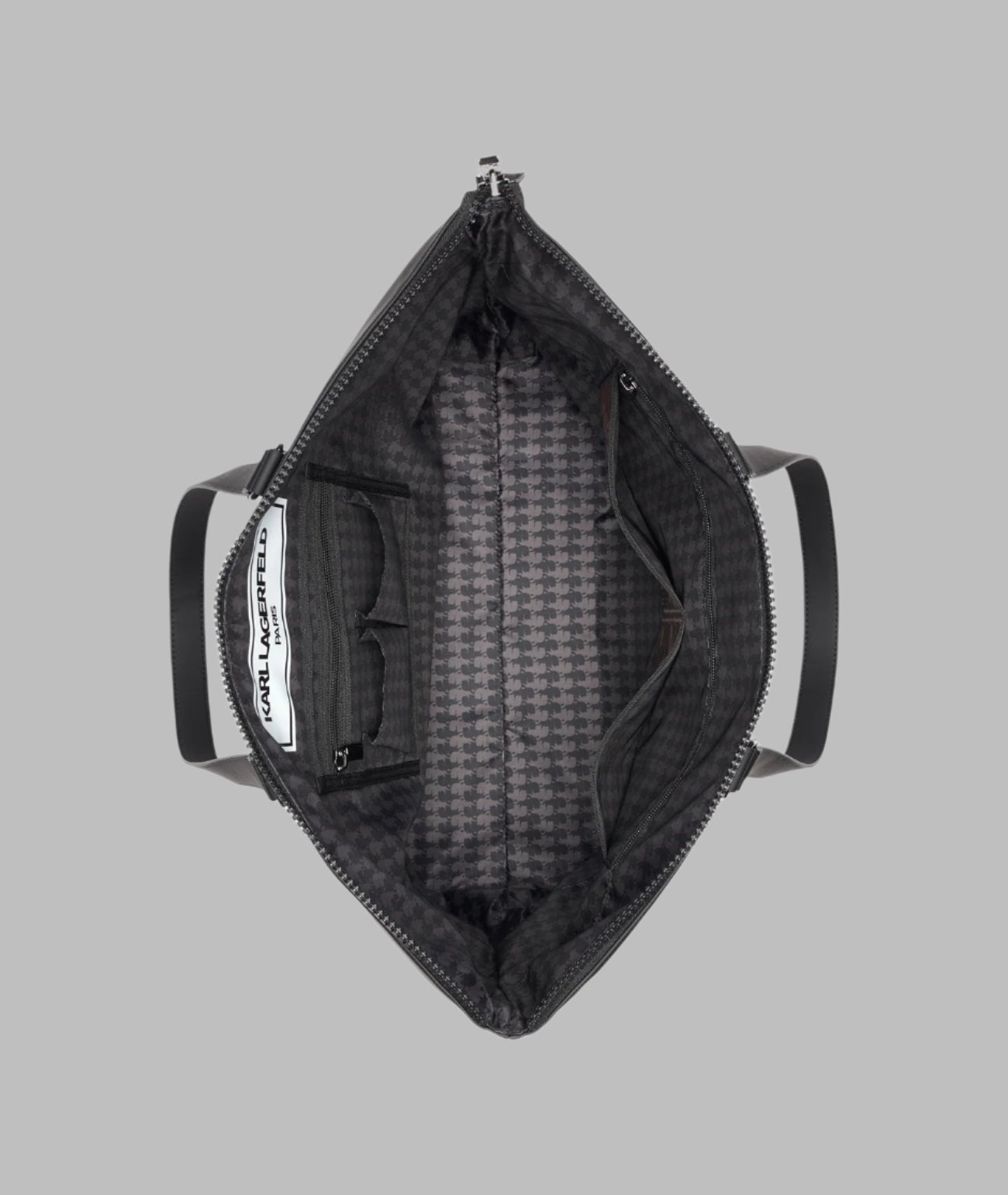 KarlLagerfeld Karl & choupette travel tote black