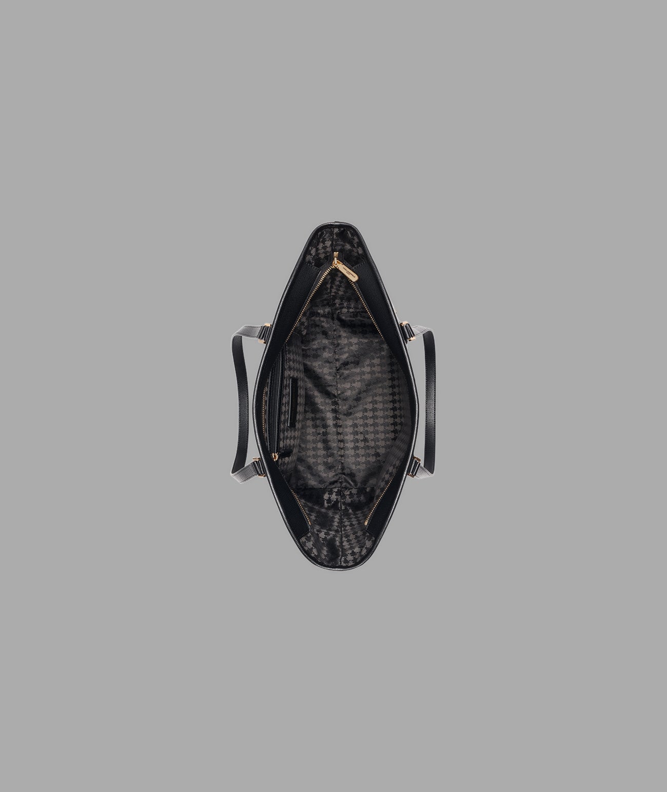 KarlLagerfeld Adele tote with karl art black