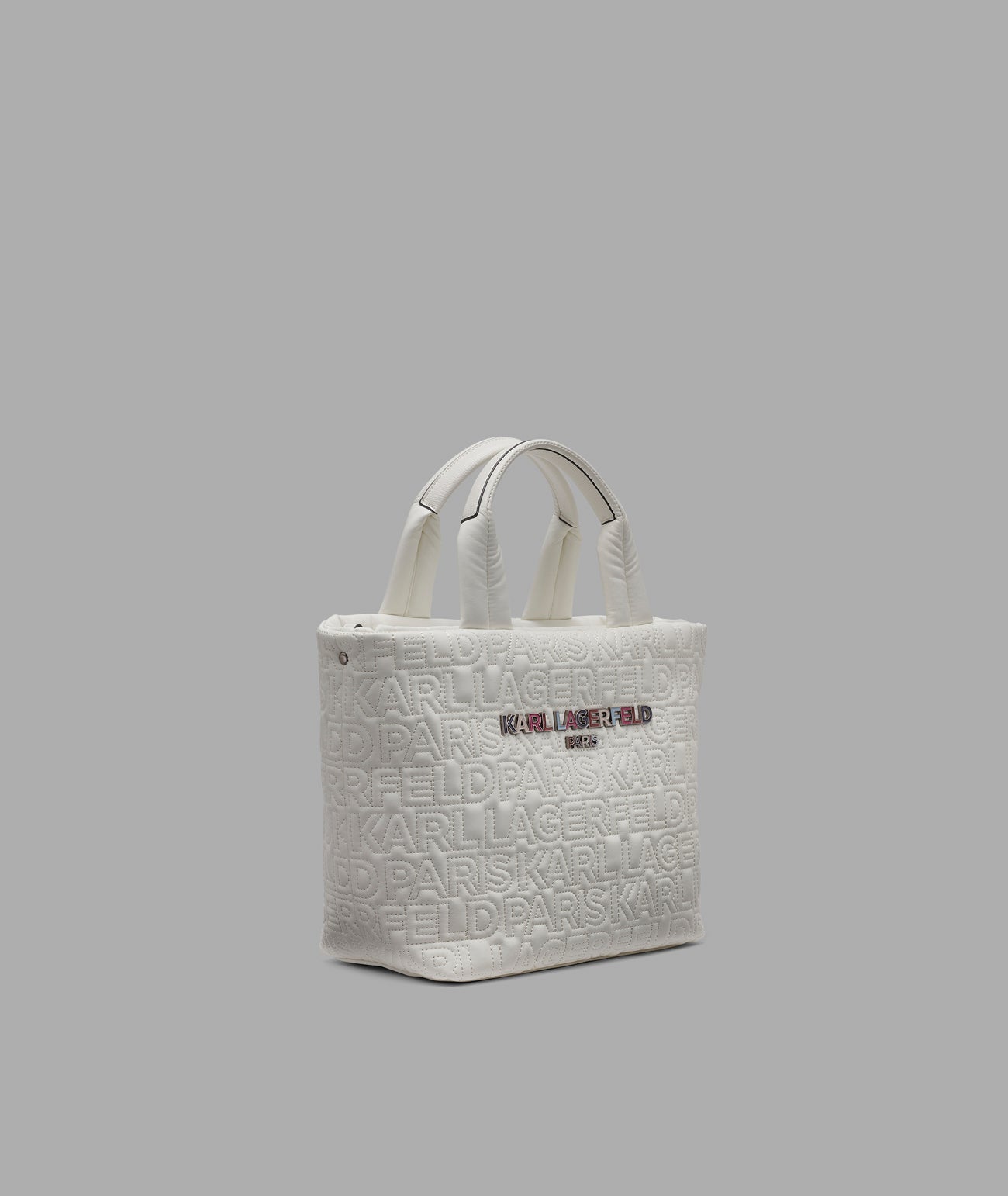 KarlLagerfeld Voyage tote white