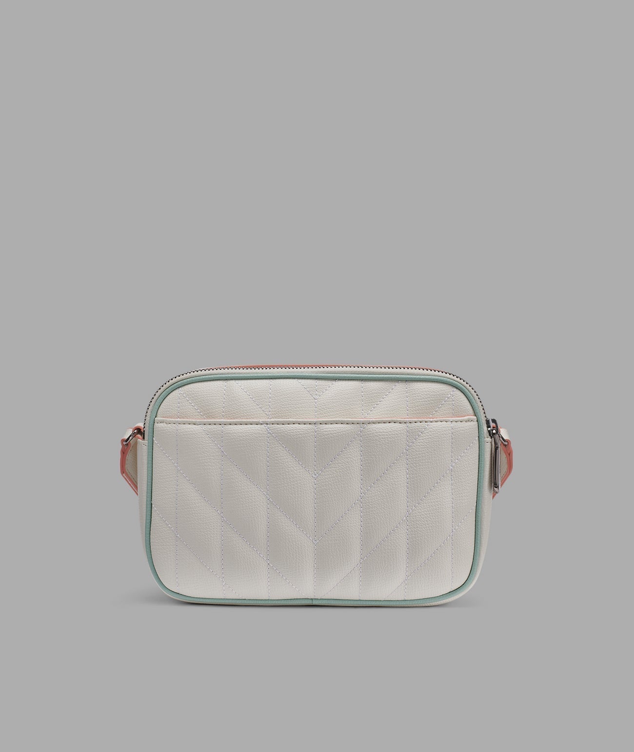 KarlLagerfeld Maybelle crossbody with paris pins winter white/silver