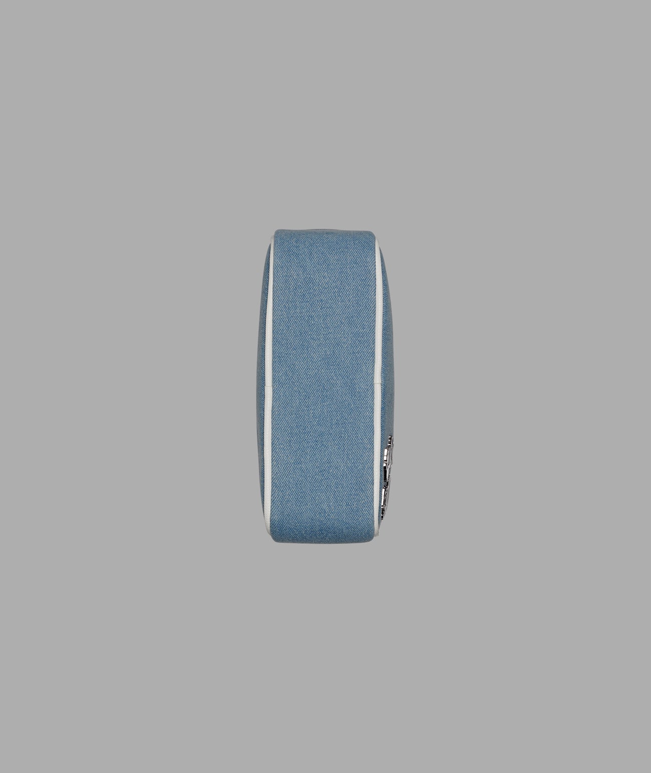 KarlLagerfeld Maybelle denim crossbody with duo pin light denim