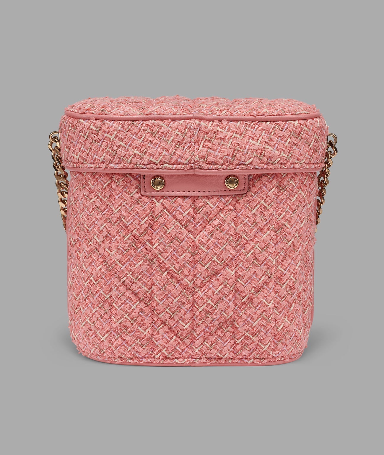 KarlLagerfeld Lafayette crossbody bucket bag sunkist coral