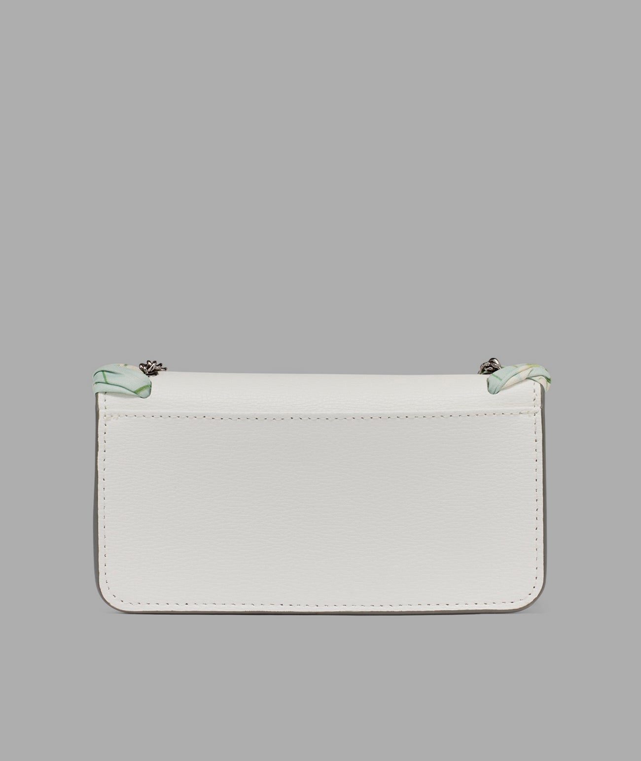 KarlLagerfeld Kosette shoulder bag with floral scarf winter white/silver