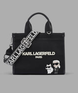 KarlLagerfeld Kristina small crossbody canvas black