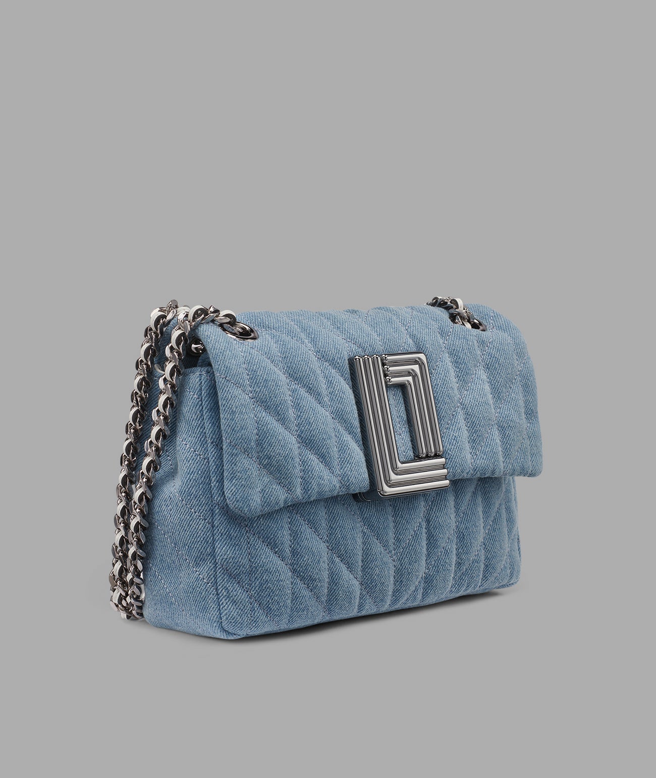 KarlLagerfeld Lafayette mini crossbody denim light denim