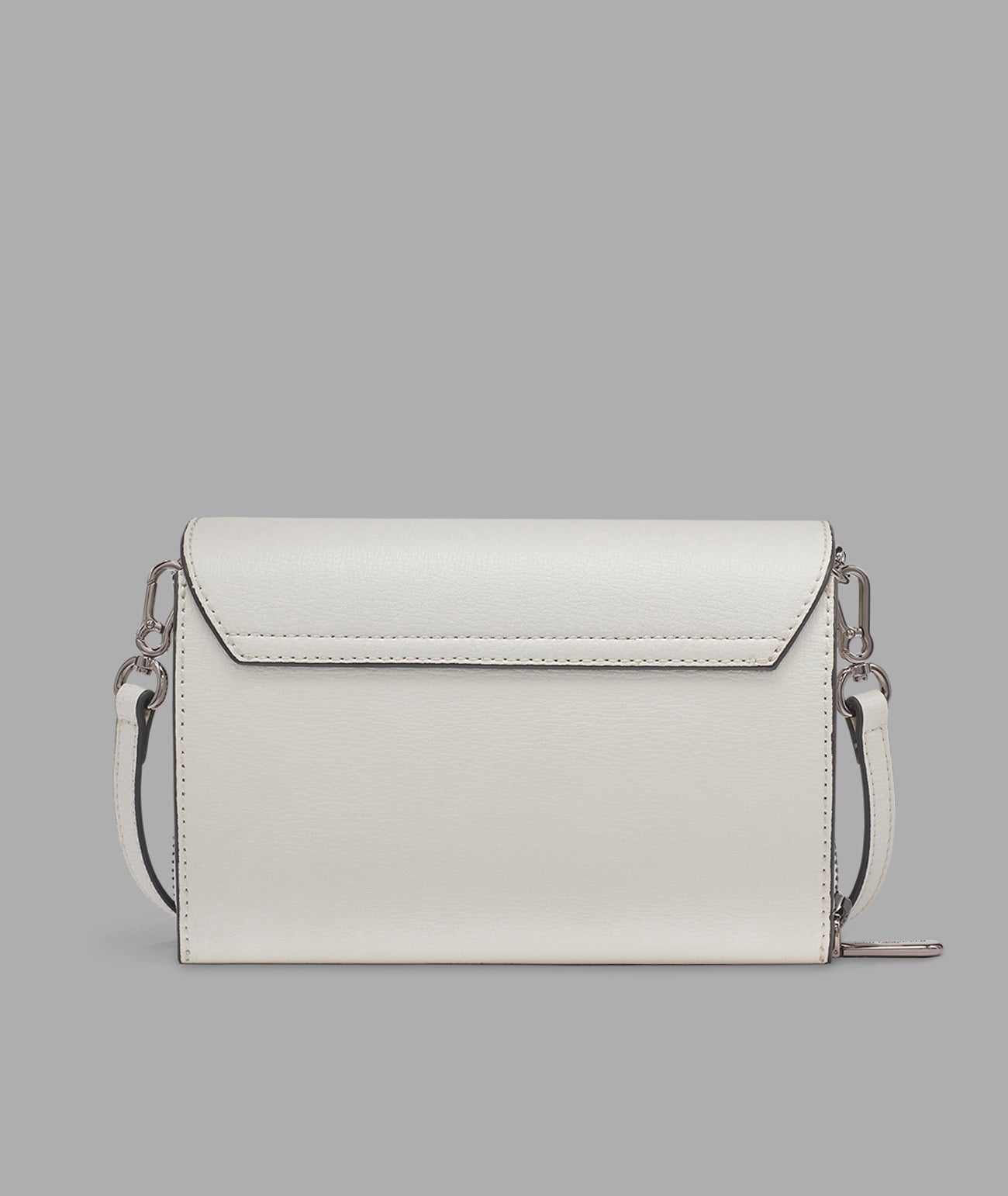 KarlLagerfeld Lourdes crossbody with fashion chain winter white/silver