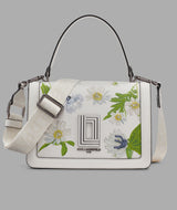 KarlLagerfeld Simone floral satchel white multi