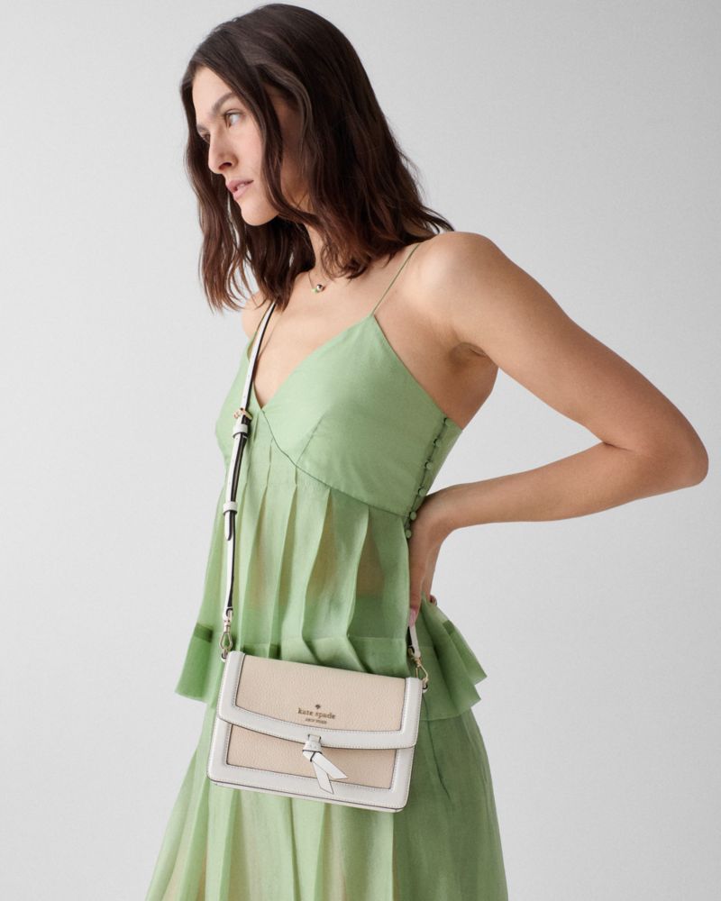 KateSpade Knott Mini Crossbody Bag Light Cream Multi