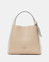 KateSpade Knott Colorblock Convertible Carryall Light Cream Multi