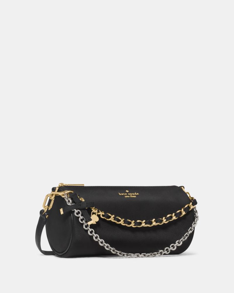 KateSpade Roulette Nylon Mini Crossbody Convertible Bag Black