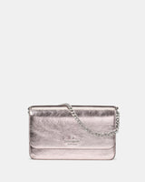 KateSpade Madison Metallic Willow Mini Flap Crossbody Lilac Moonlight