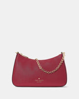 KateSpade Margot Textured Patent Leather Convertible Crossbody Red Jam