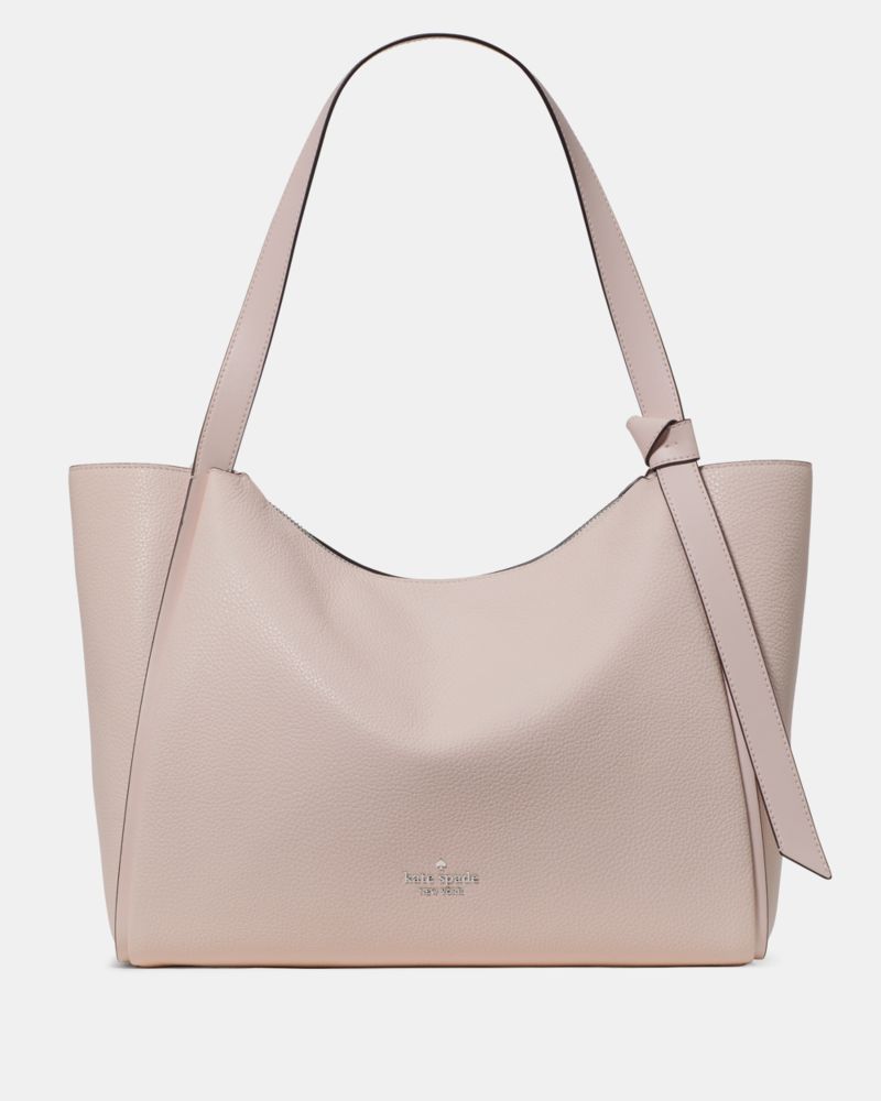 KateSpade Knott Tote Bag Powdered Sugar