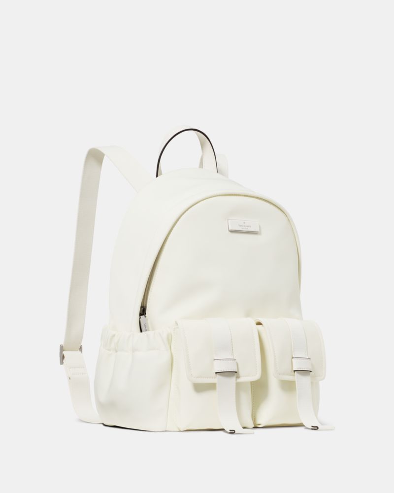 KateSpade Carter Nylon Cargo Backpack Meringue