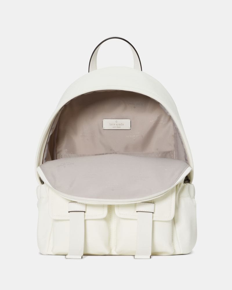 KateSpade Carter Nylon Cargo Backpack Meringue