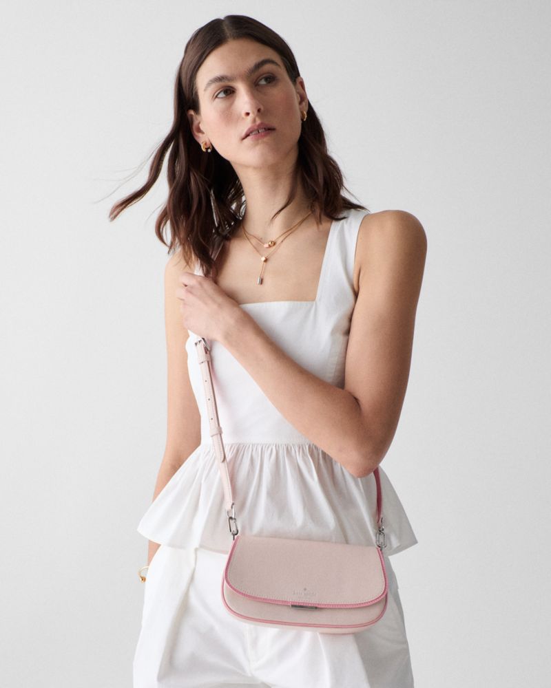 KateSpade Quinn Mini Crossbody Bag Powdered Sugar Multi