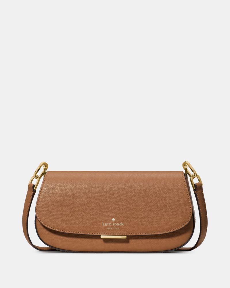 KateSpade Quinn Mini Crossbody Bag Tuscan Brown