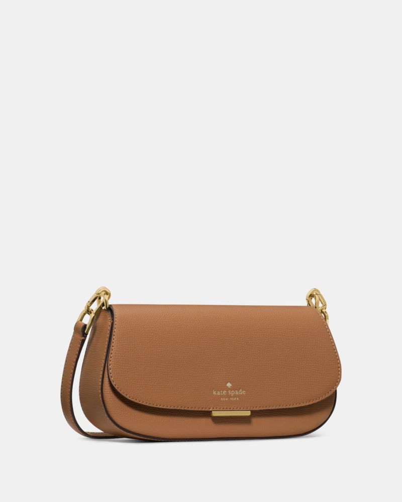 KateSpade Quinn Mini Crossbody Bag Tuscan Brown