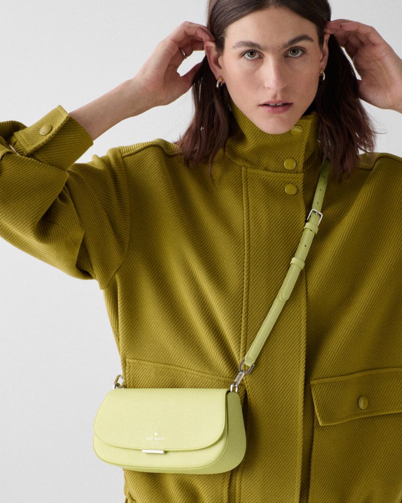 KateSpade Quinn Mini Crossbody Bag Tennis Ball