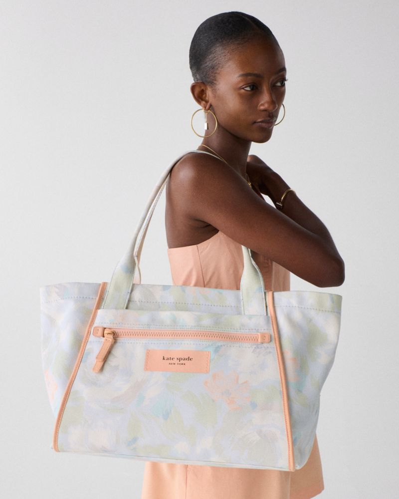 KateSpade Dash Hidden Garden Large Tote Bag Multi