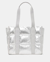 KateSpade Kip Puffy Large Tote Silver