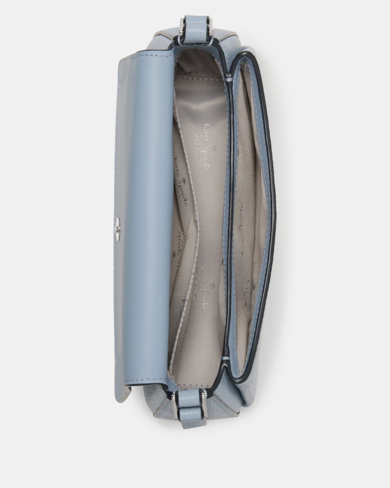 KateSpade Sutton Mini Flap Crossbody Muted Blue