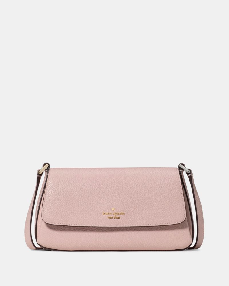 KateSpade Sutton Mini Flap Crossbody Tutu Pink