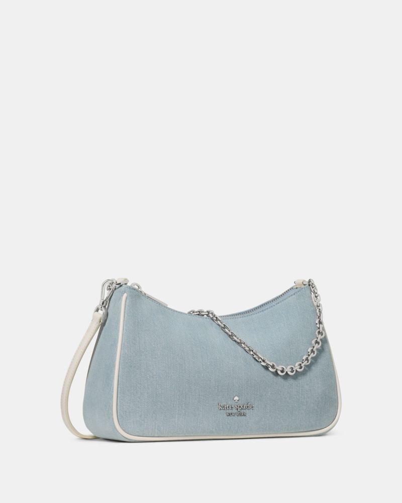 KateSpade Margot Denim Crossbody Bag Blue Multicolor