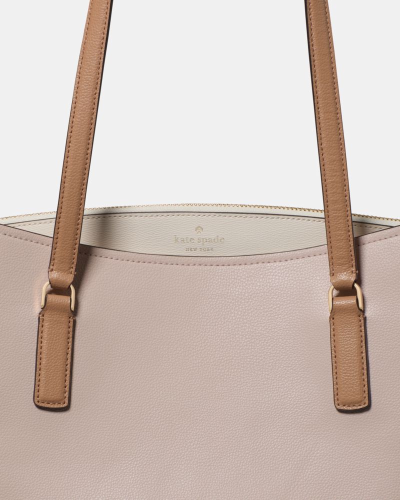 KateSpade Thompson Street Commuter Tote Bag Powdered Sugar Multi