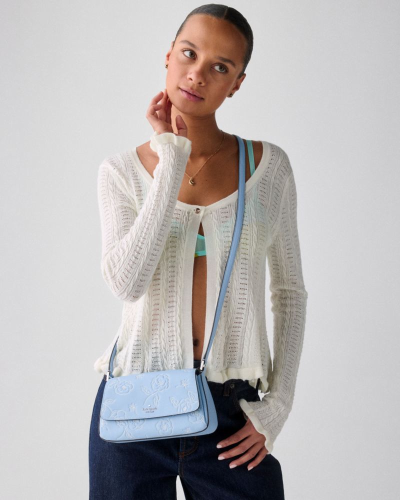 KateSpade Sutton Floral Mini Crossbody Bag North Star