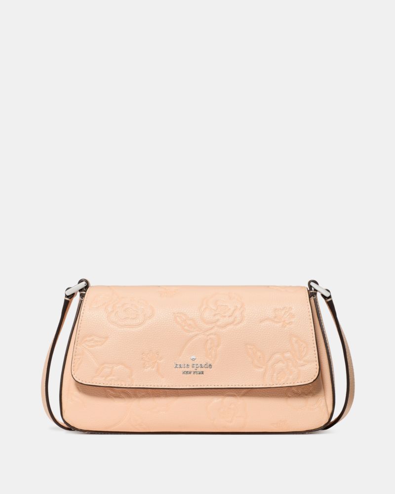 KateSpade Sutton Floral Mini Crossbody Bag Crisp Peach
