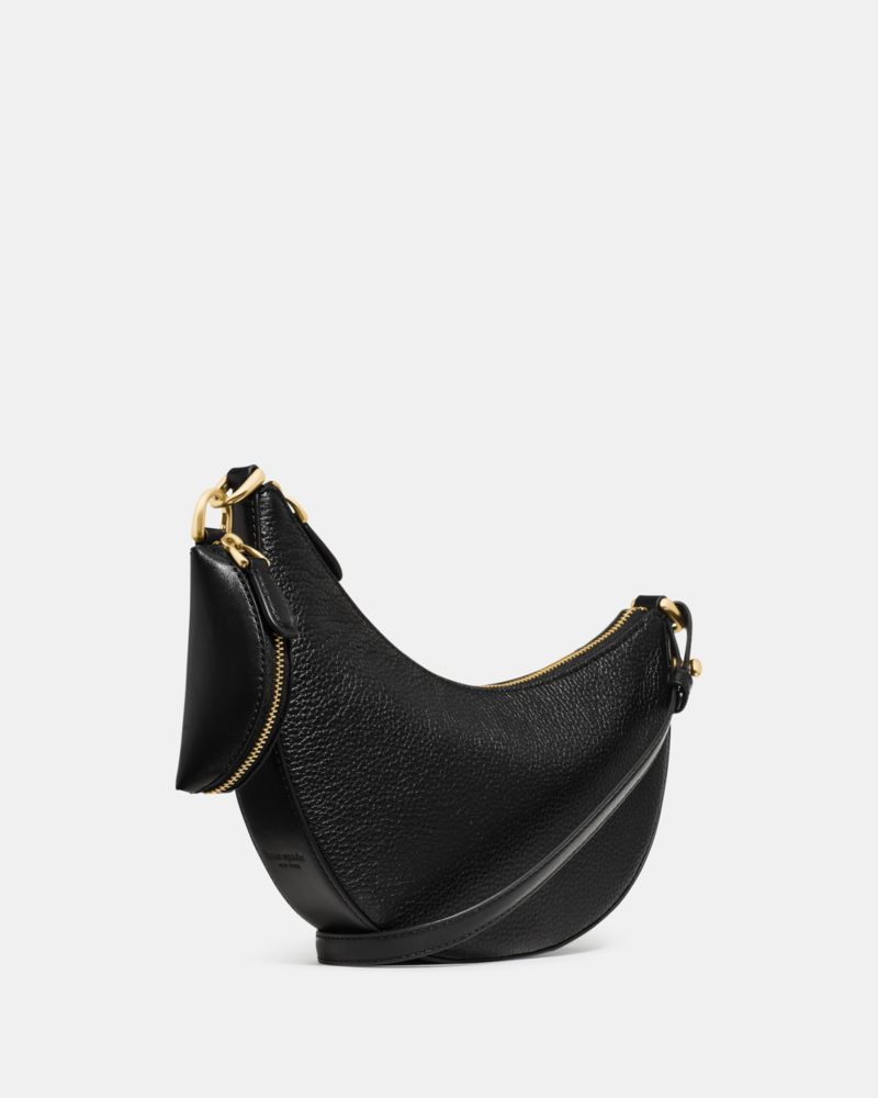 KateSpade Duo Mini Shoulder Bag Black Gold