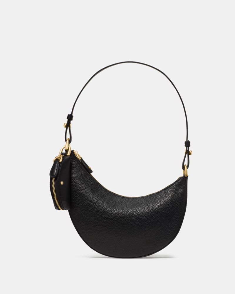 KateSpade Duo Mini Shoulder Bag Black Gold
