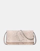 KateSpade Ivy Snake Embossed Crossbody Bag Pink Multi