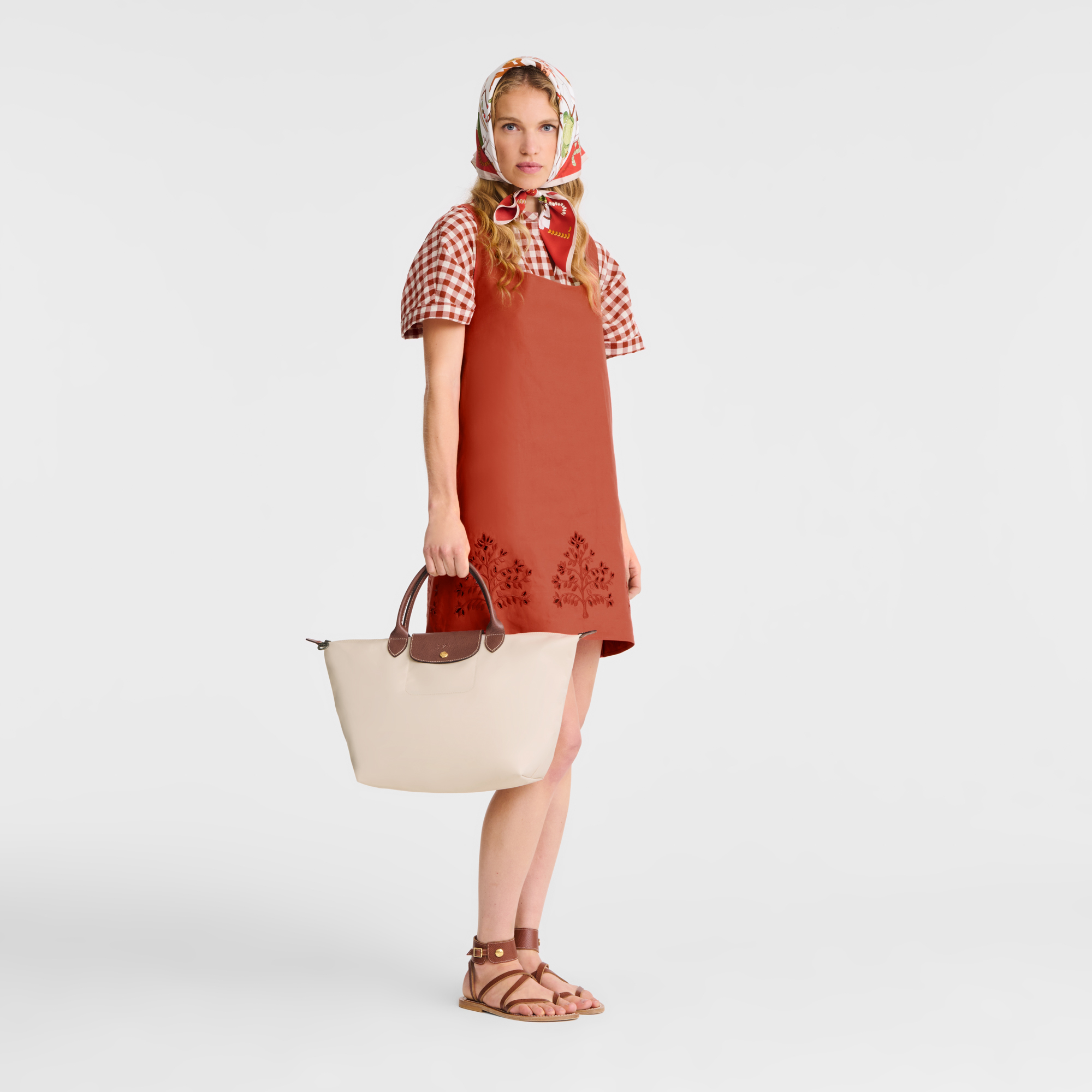 Longchamp Le Pliage Original M Handbag Paper