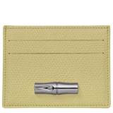 Longchamp Le Roseau Card holder Pistachio