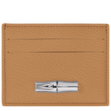 Longchamp Le Roseau Card holder Walnut