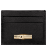 Longchamp Le Roseau Card holder Black
