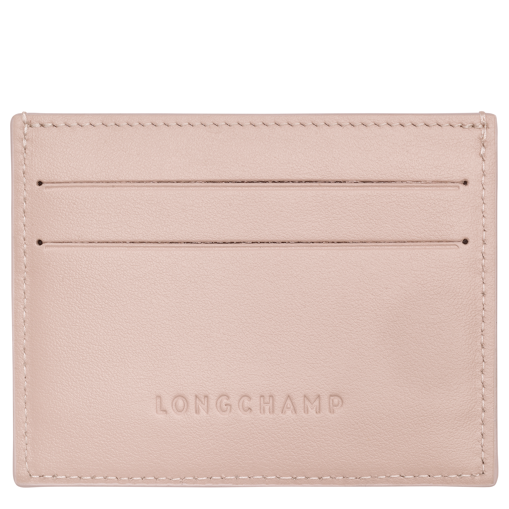 Longchamp Le Roseau Card holder Petal Pink