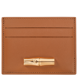 Longchamp Le Roseau Card holder Cashew