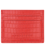 Longchamp Longchamp Pocket Card holder Vermilion