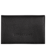 Longchamp Le Foulonné Card holder Black